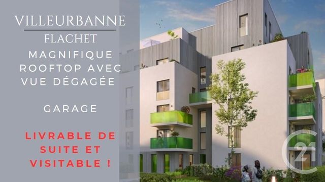 Appartement F4 à vendre - 4 pièces - 81.25 m2 - VILLEURBANNE - 69 - RHONE-ALPES - Century 21 Villa Urbana