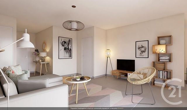 Appartement F3 à vendre - 3 pièces - 69.06 m2 - LYON - 69008 - RHONE-ALPES - Century 21 Villa Urbana