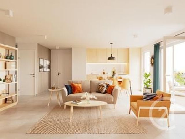 Appartement F2 à vendre - 2 pièces - 44.4 m2 - GRIGNY - 69 - RHONE-ALPES - Century 21 Villa Urbana