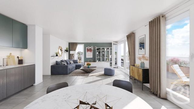 Appartement F5 à vendre - 5 pièces - 106.38 m2 - VILLEURBANNE - 69 - RHONE-ALPES - Century 21 Villa Urbana