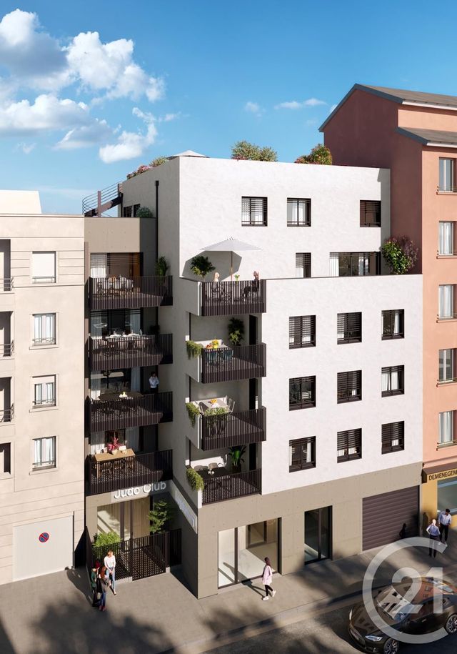 Appartement F4 à vendre - 4 pièces - 86.4 m2 - LYON - 69006 - RHONE-ALPES - Century 21 Villa Urbana