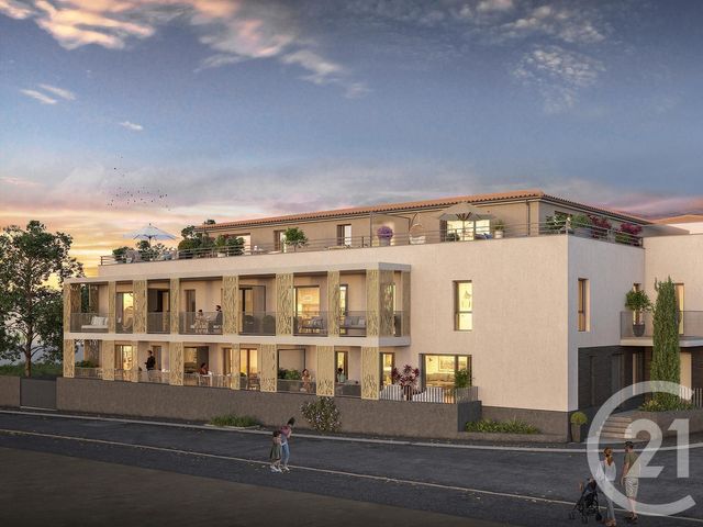 Appartement T3 à vendre - 3 pièces - 64.15 m2 - DARDILLY - 69 - RHONE-ALPES - Century 21 Villa Urbana