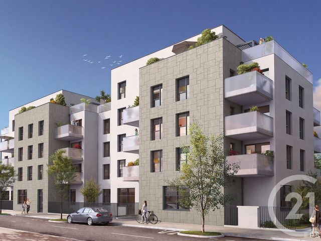 Appartement T3 à vendre - 3 pièces - 63.81 m2 - LYON - 69008 - RHONE-ALPES - Century 21 Villa Urbana