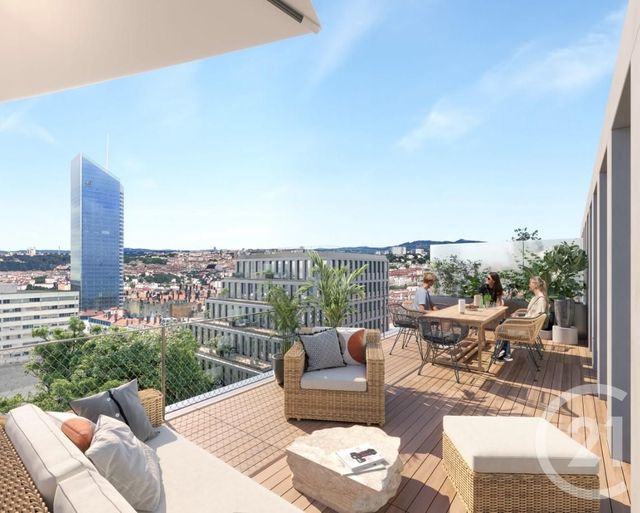 Appartement T3 à vendre - 3 pièces - 71.1 m2 - LYON - 69003 - RHONE-ALPES - Century 21 Villa Urbana