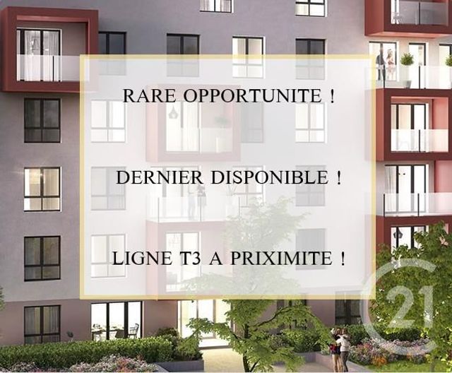 Appartement F3 à vendre - 3 pièces - 55.71 m2 - VILLEURBANNE - 69 - RHONE-ALPES - Century 21 Villa Urbana