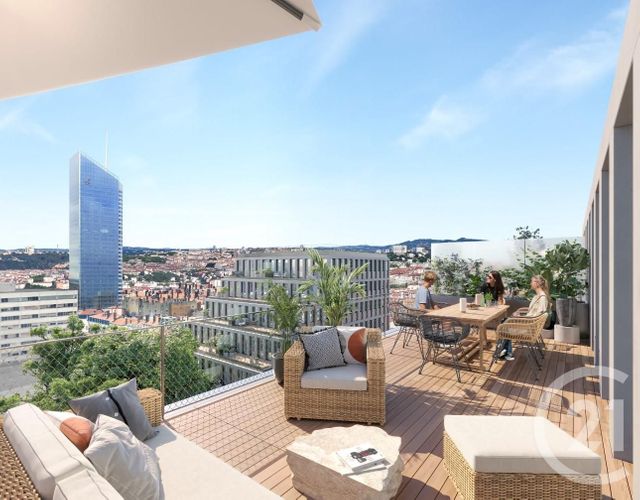 Appartement F4 à vendre - 4 pièces - 83.0 m2 - LYON - 69003 - RHONE-ALPES - Century 21 Villa Urbana