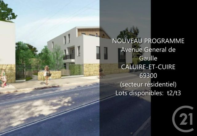 Appartement T2 à vendre - 2 pièces - 45.09 m2 - CALUIRE ET CUIRE - 69 - RHONE-ALPES - Century 21 Villa Urbana
