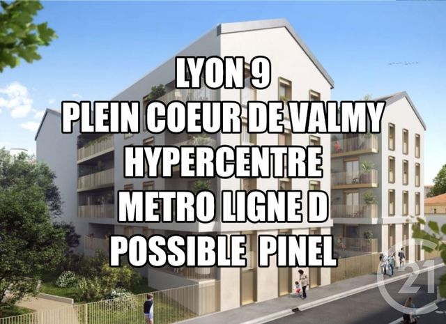 Appartement F2 à vendre - 2 pièces - 47.35 m2 - LYON - 69009 - RHONE-ALPES - Century 21 Villa Urbana