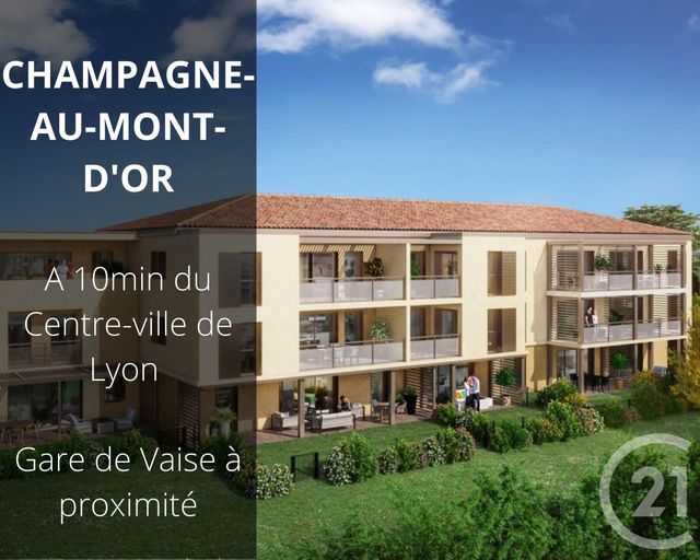appartement - CHAMPAGNE AU MONT D OR - 69