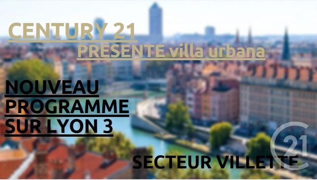 Appartement F4 à vendre - 4 pièces - 90.25 m2 - LYON - 69003 - RHONE-ALPES - Century 21 Villa Urbana