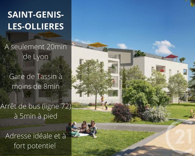appartement - ST GENIS LES OLLIERES - 69