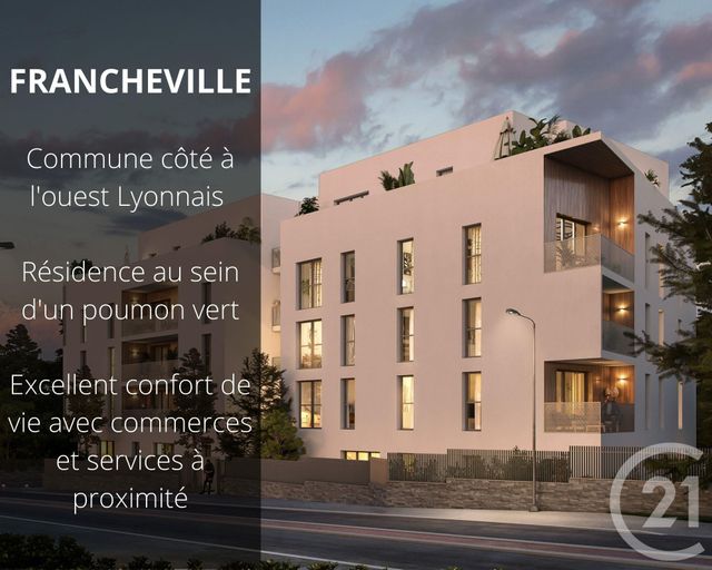 Appartement T3 à vendre FRANCHEVILLE