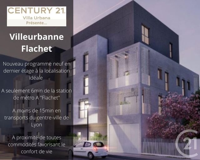 Appartement F5 à vendre - 5 pièces - 104.92 m2 - VILLEURBANNE - 69 - RHONE-ALPES - Century 21 Villa Urbana