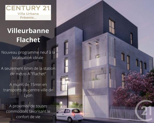 appartement - VILLEURBANNE - 69