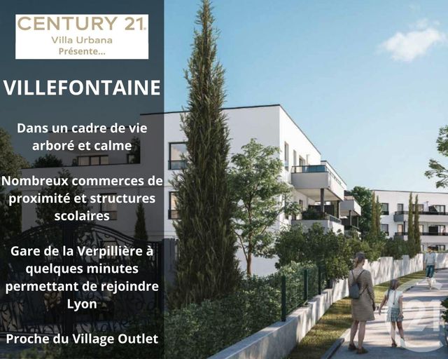 Appartement T4 à vendre VILLEFONTAINE