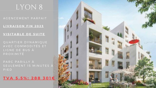 appartement - LYON - 69008