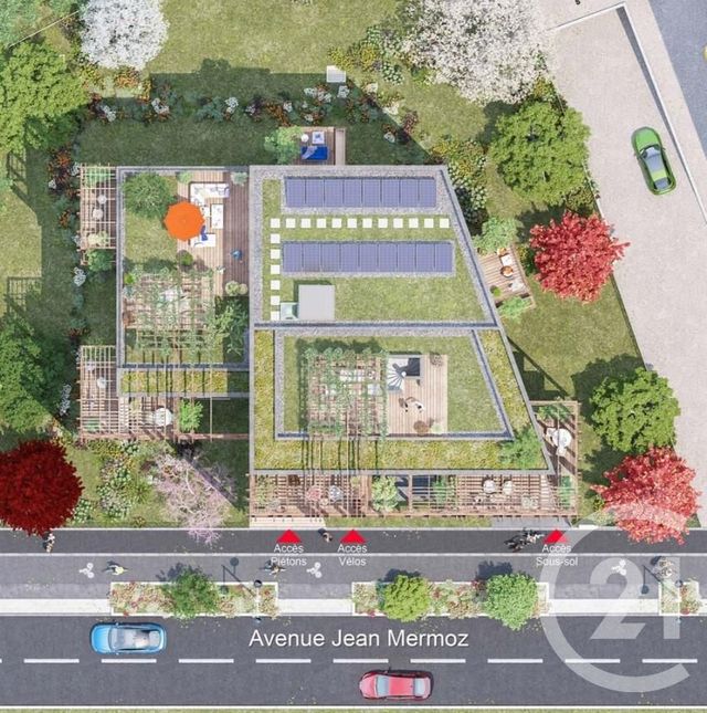 Appartement F5 à vendre - 5 pièces - 127.77 m2 - LYON - 69008 - RHONE-ALPES - Century 21 Villa Urbana