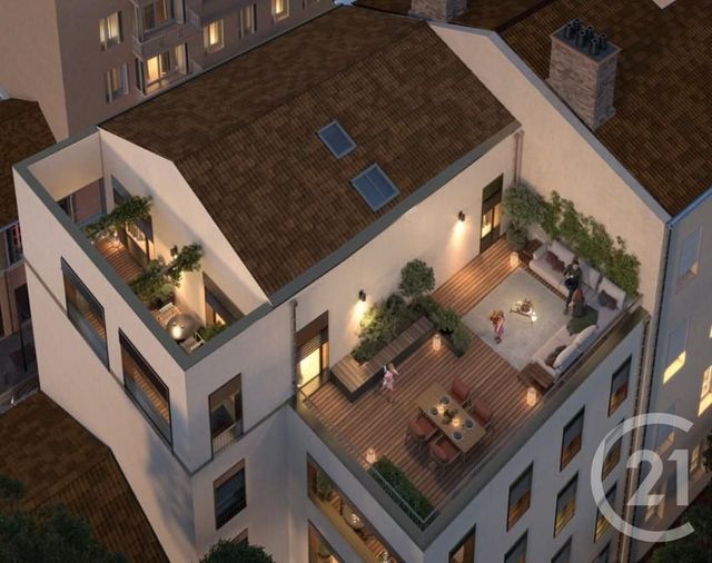 Appartement F4 à vendre - 4 pièces - 86.67 m2 - LYON - 69007 - RHONE-ALPES - Century 21 Villa Urbana