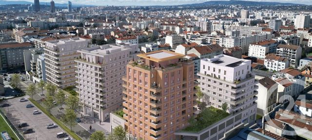 Appartement F2 à vendre - 2 pièces - 42.3 m2 - VILLEURBANNE - 69 - RHONE-ALPES - Century 21 Villa Urbana