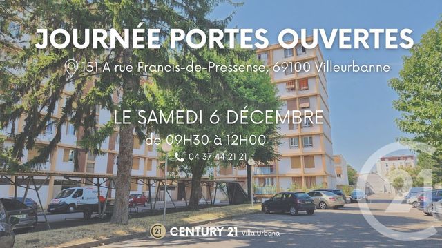 Appartement F5 à vendre VILLEURBANNE