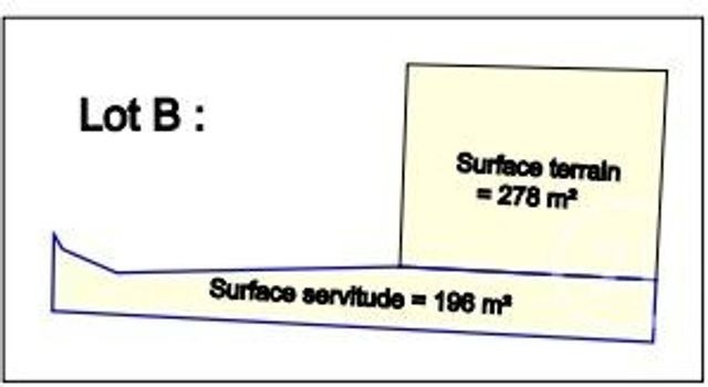 terrain à vendre - 474.0 m2 - DECINES CHARPIEU - 69 - RHONE-ALPES - Century 21 Villa Urbana