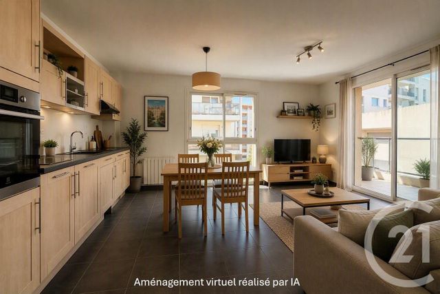 Appartement F3 à vendre - 3 pièces - 61.24 m2 - VILLEURBANNE - 69 - RHONE-ALPES - Century 21 Villa Urbana
